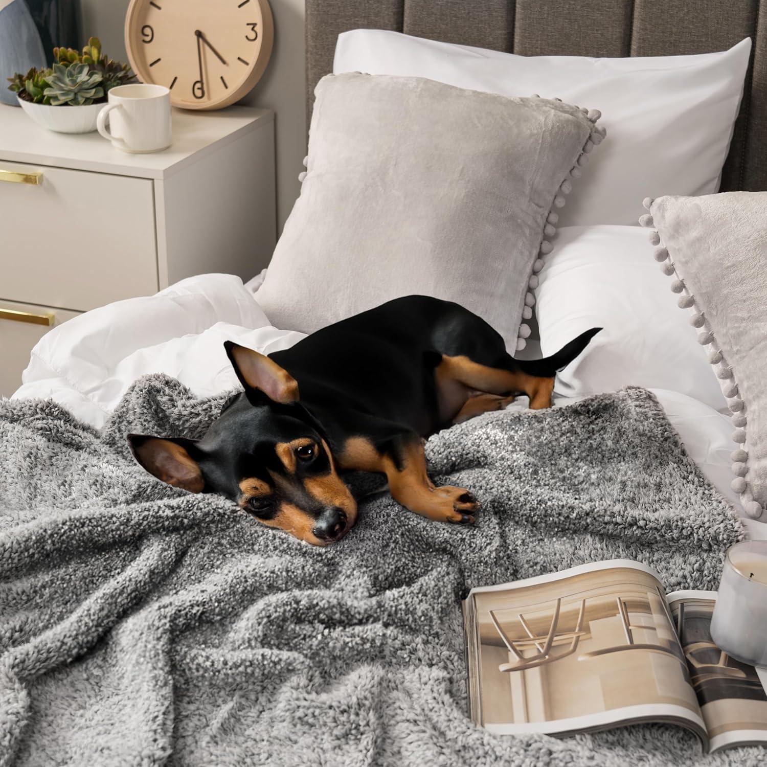 Pavilia Hand Woven Throw Blanket