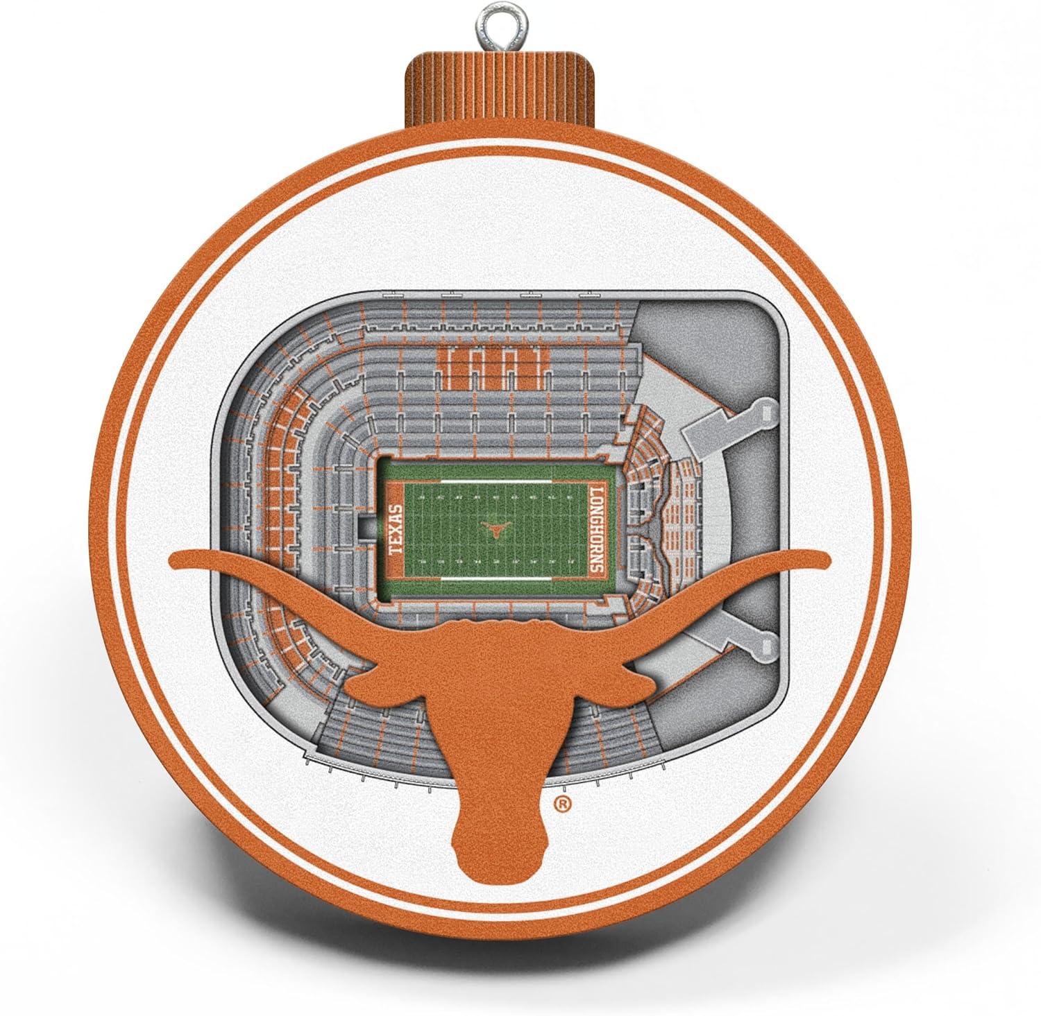 YouTheFan Wood Sports Holiday Shaped Ornament