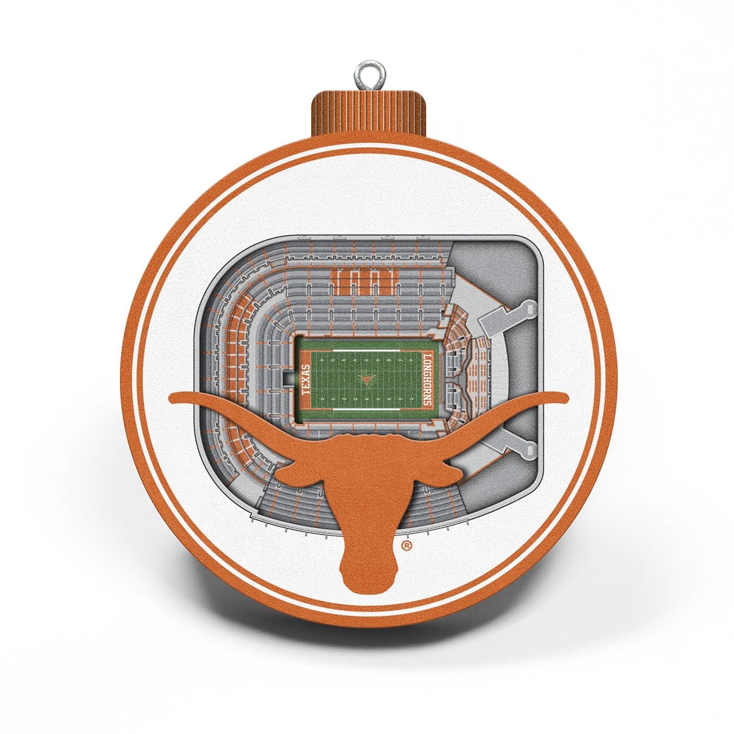 YouTheFan Wood Sports Holiday Shaped Ornament