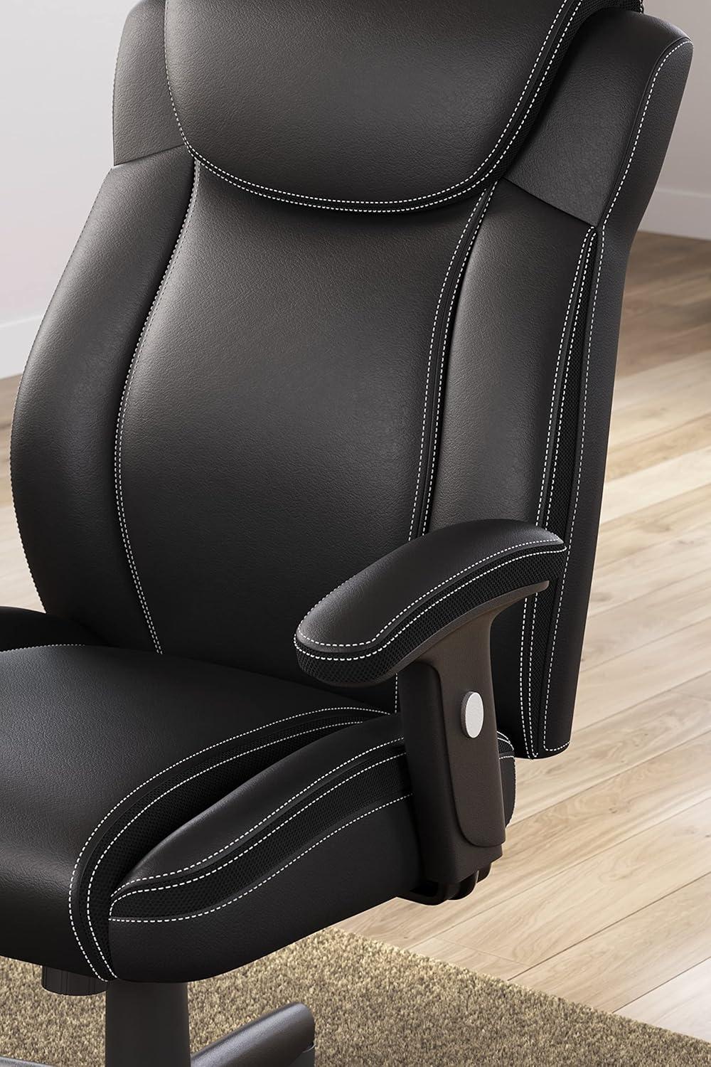 Signature Design by Ashley Casual Corbindale Home Office Chair  Black