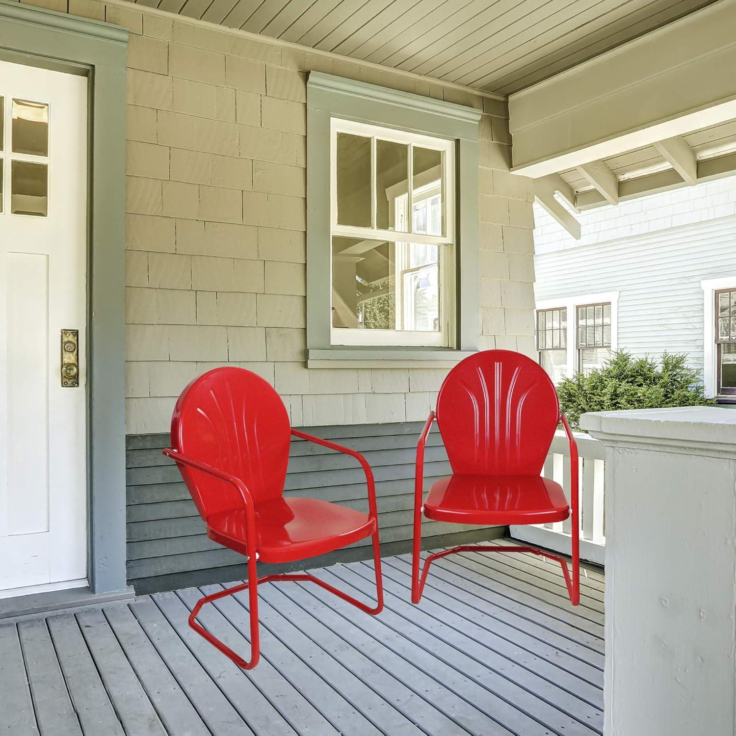 Northlight Seasonal 34-Inch Outdoor Retro Tulip Armchair