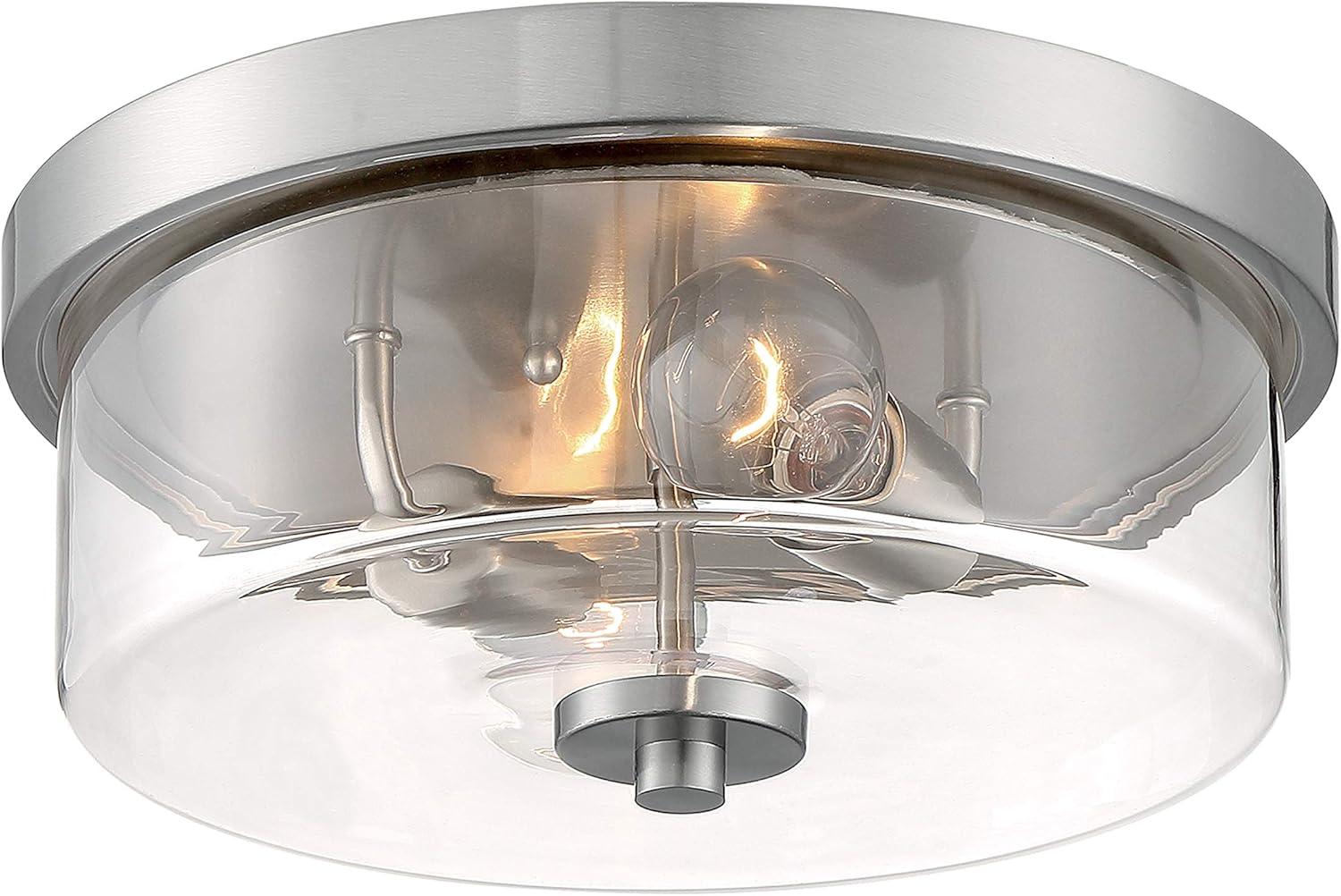 Nuvo Lighting - Sommerset-2 Light Flush Mount in Modern/Contemporary Style-12.88