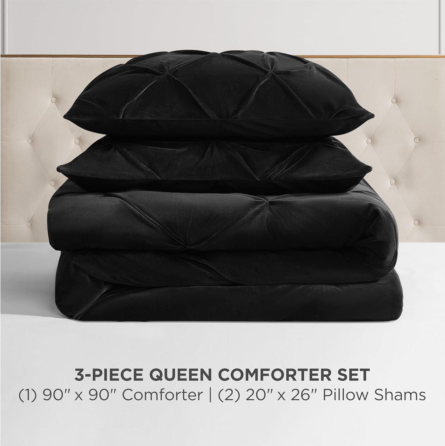 Juicy Couture Juicy Couture Kiss Pleat Plush Micromink Comforter Sets