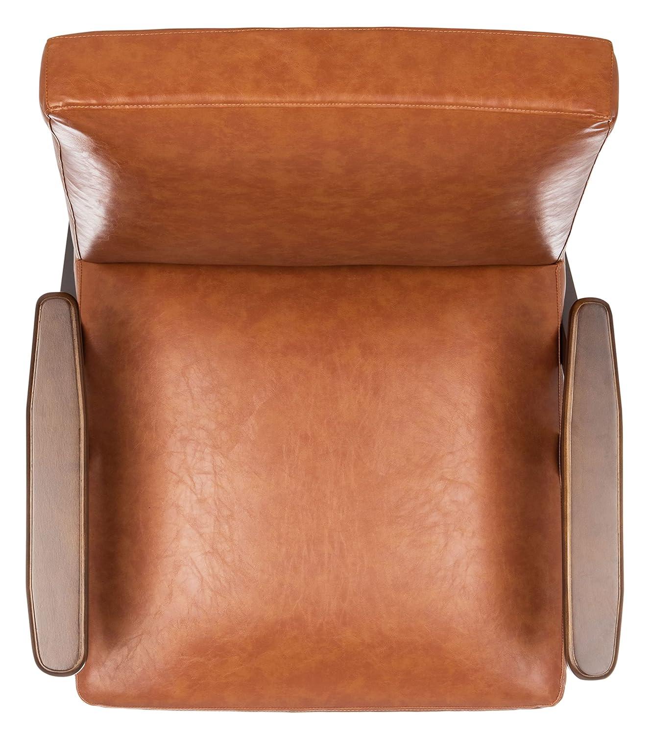 Emyr Arm Chair - Cognac - Safavieh