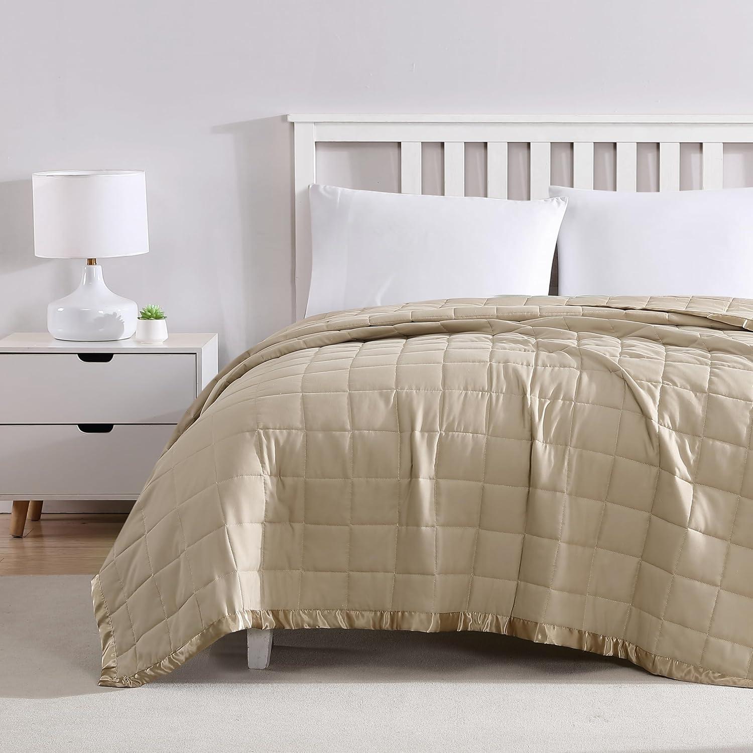Down Alternative Solid Blankets - Full/Queen