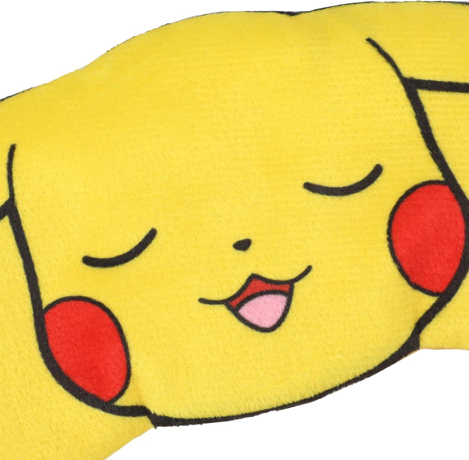 Pokemon Pikachu 2-Piece Eye Mask & Neck Pillow Travel Set