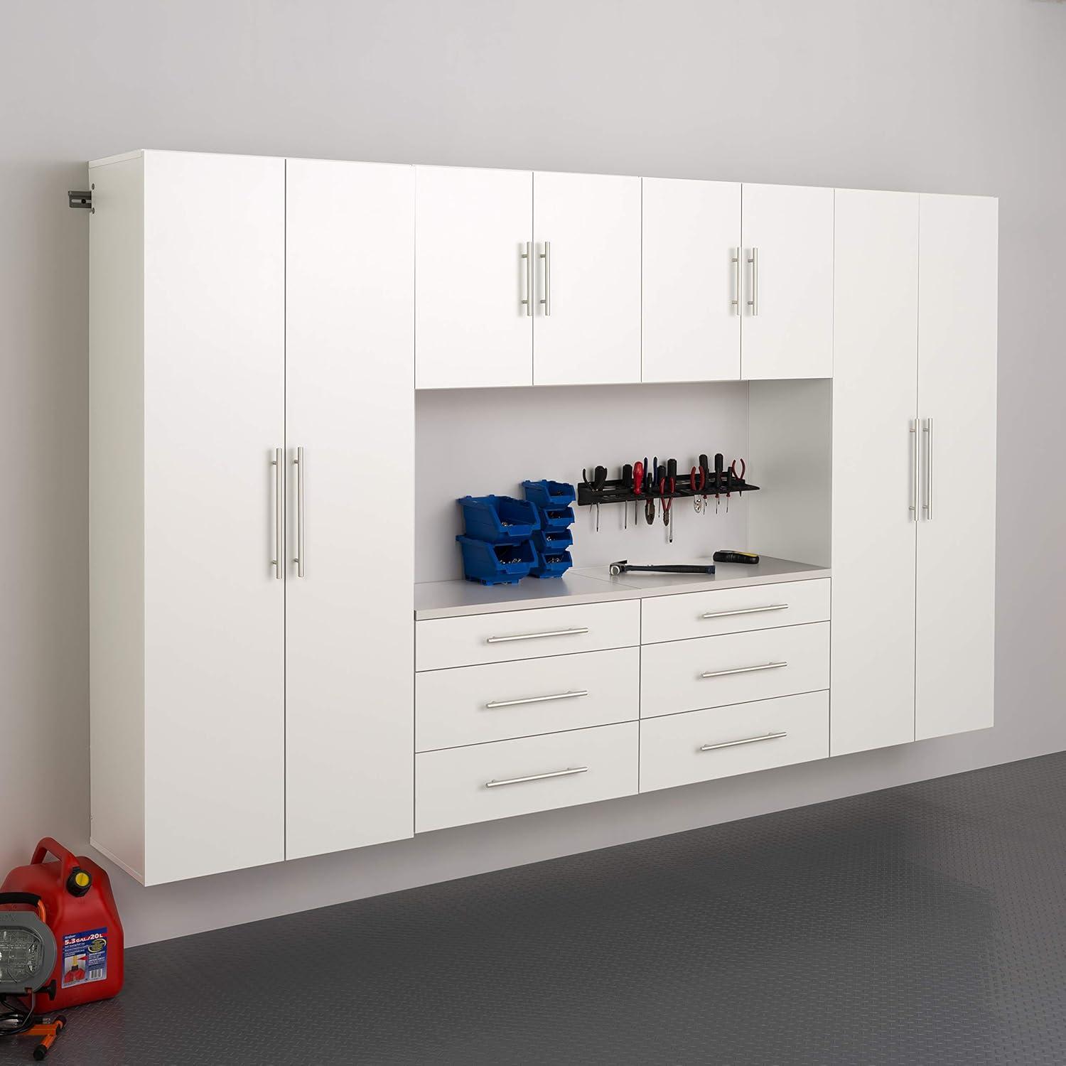 30" Hangups Large Storage Cabinet White - Prepac: Wall Mounted, Workshop & Office Organizer