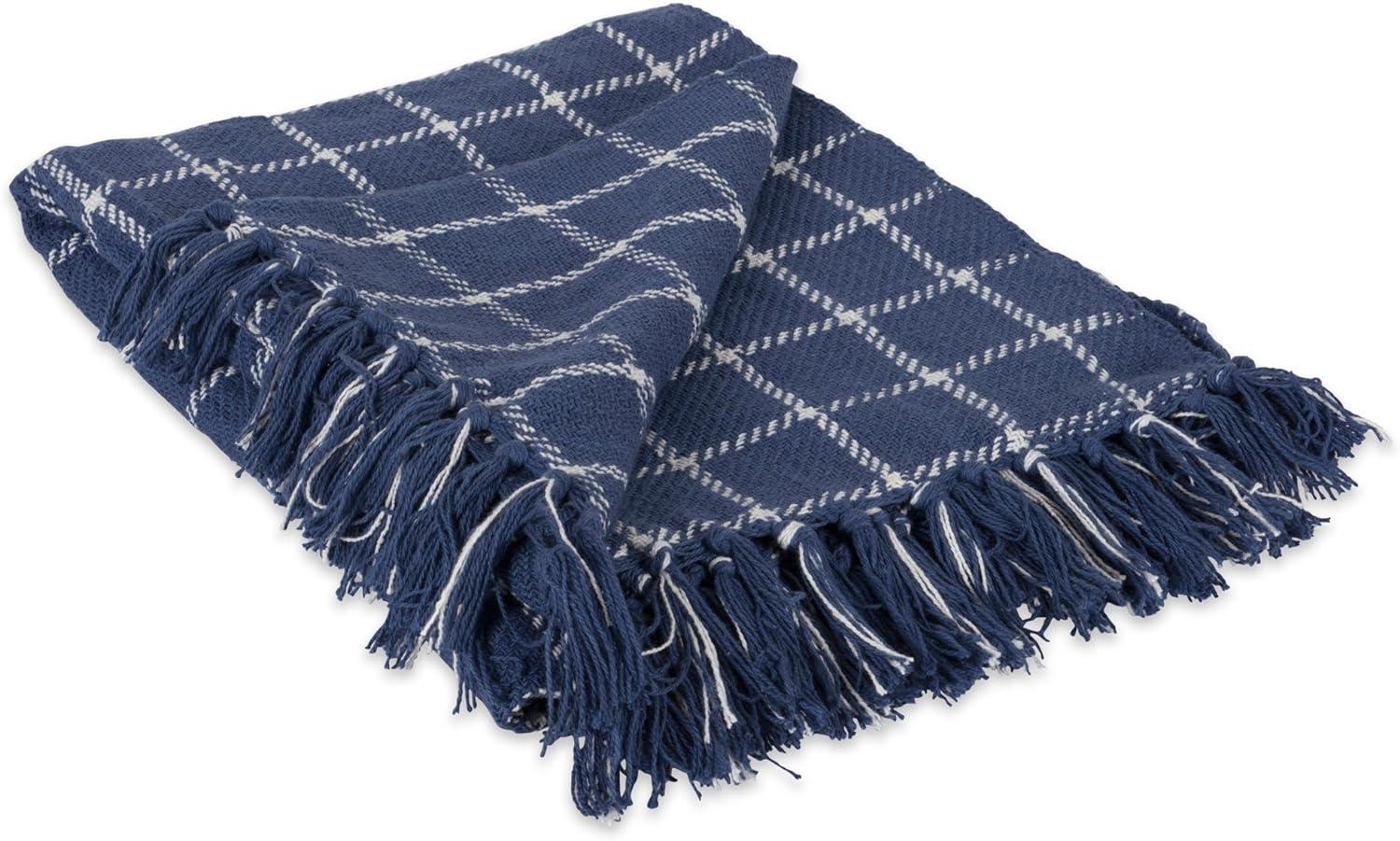 Design Imports Hand Woven Throw Blanket