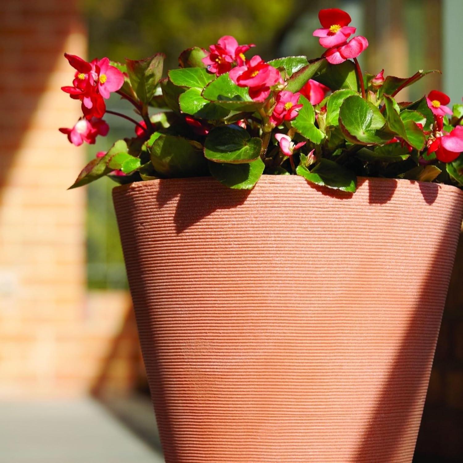 Madison Indoor/Outdoor Modern Round Planter