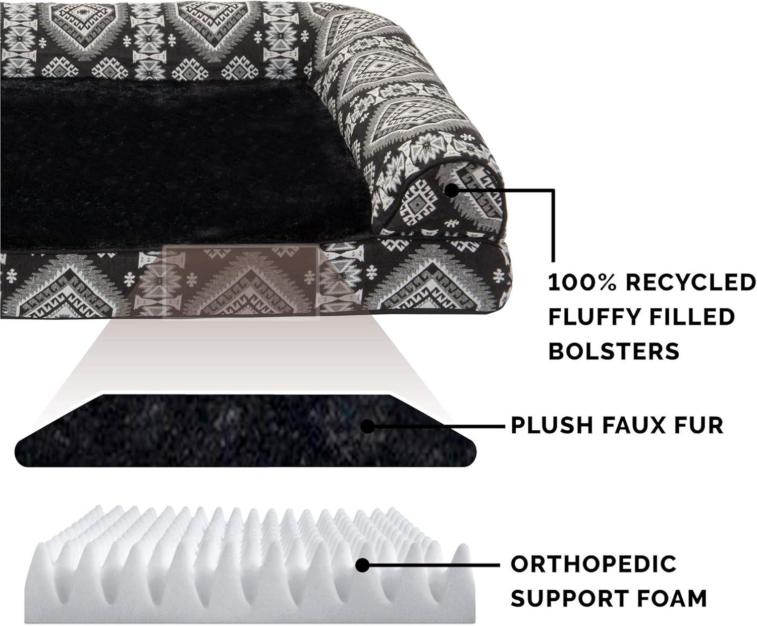 FurHaven Orthopedic Polyester Pet Bed