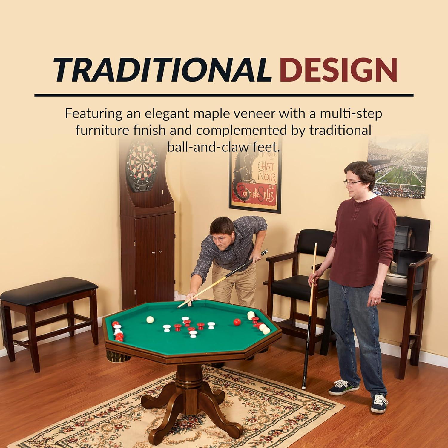 Hathaway Games Kingston 48" 8 - Player Poker Table