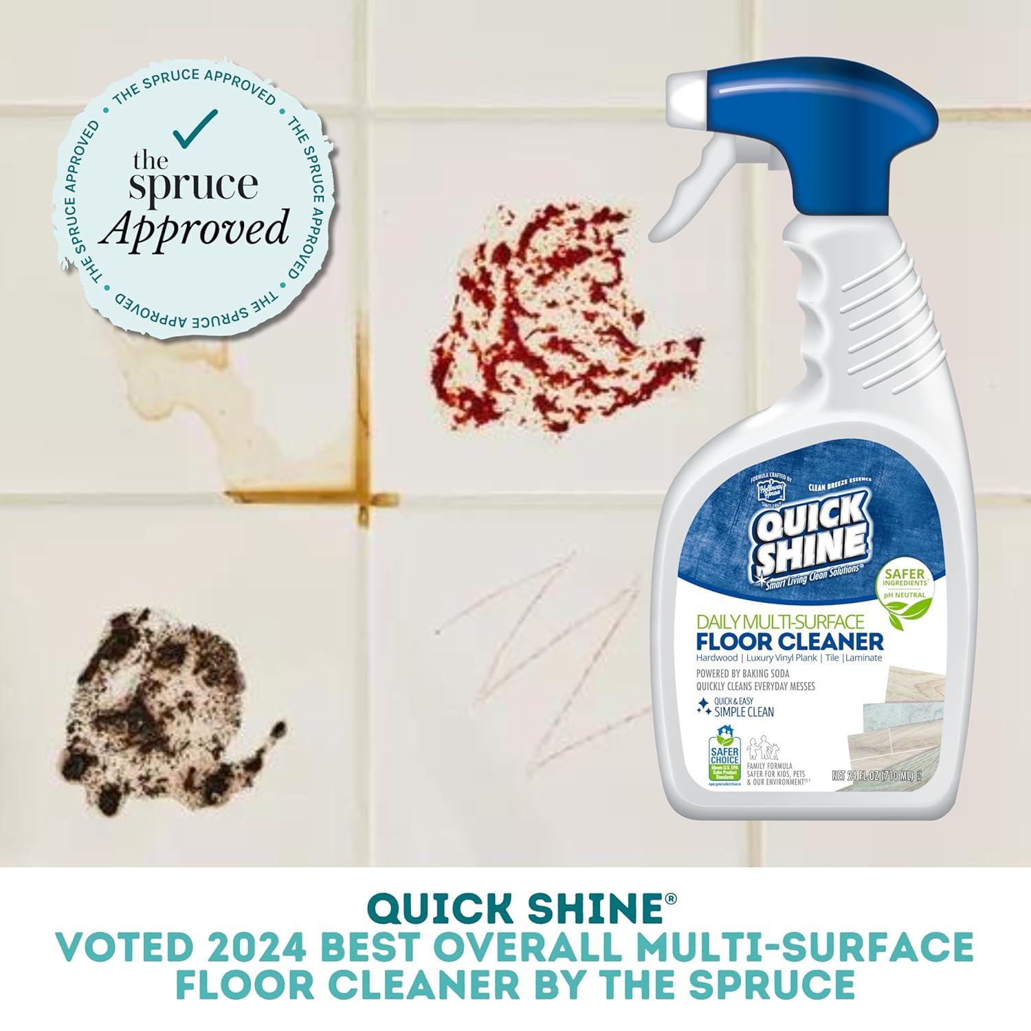 Quick Shine Multi-Surface Floor Cleaner Refill, 64 fl. oz., Fresh Scent