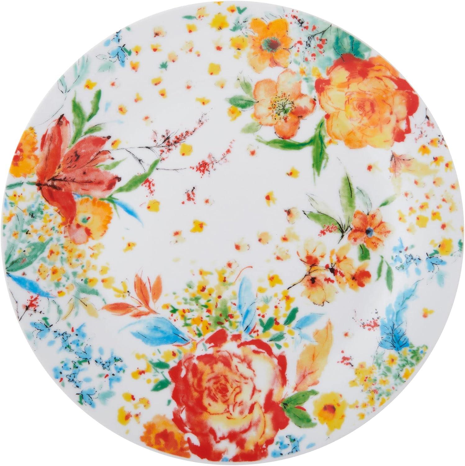 Fitz and Floyd Fitz and Floyd Garden Delight 32-Piece Porcelain Dinnerware Set, Service for 8