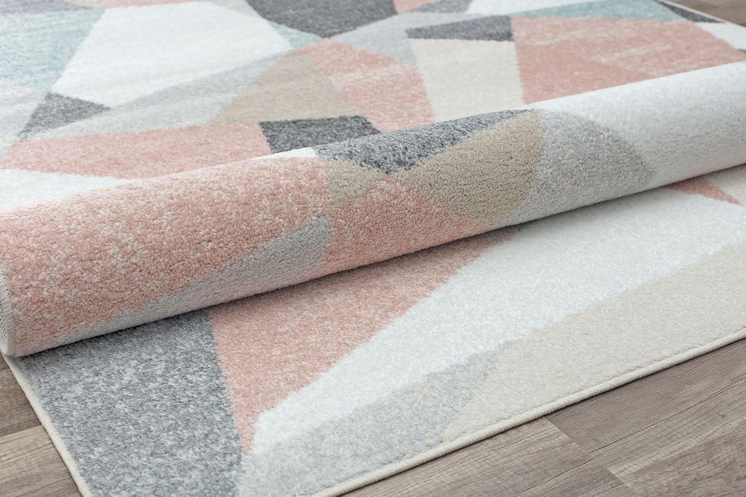 Rugs America Mika Geometric Contemporary Area Rug