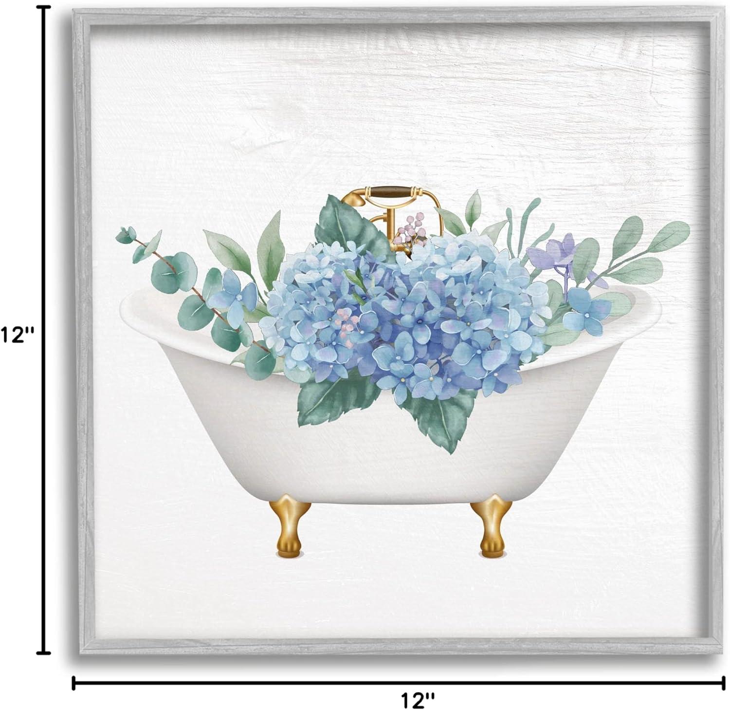 Stupell Industries " Chic Bathtub Hydrangea Blossoms " by Lil' Rue