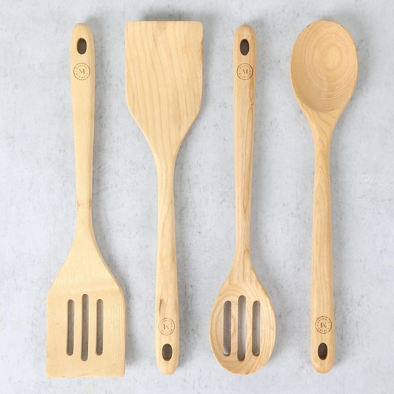 Ashwood 4-Piece Wooden Kitchen Tool Set