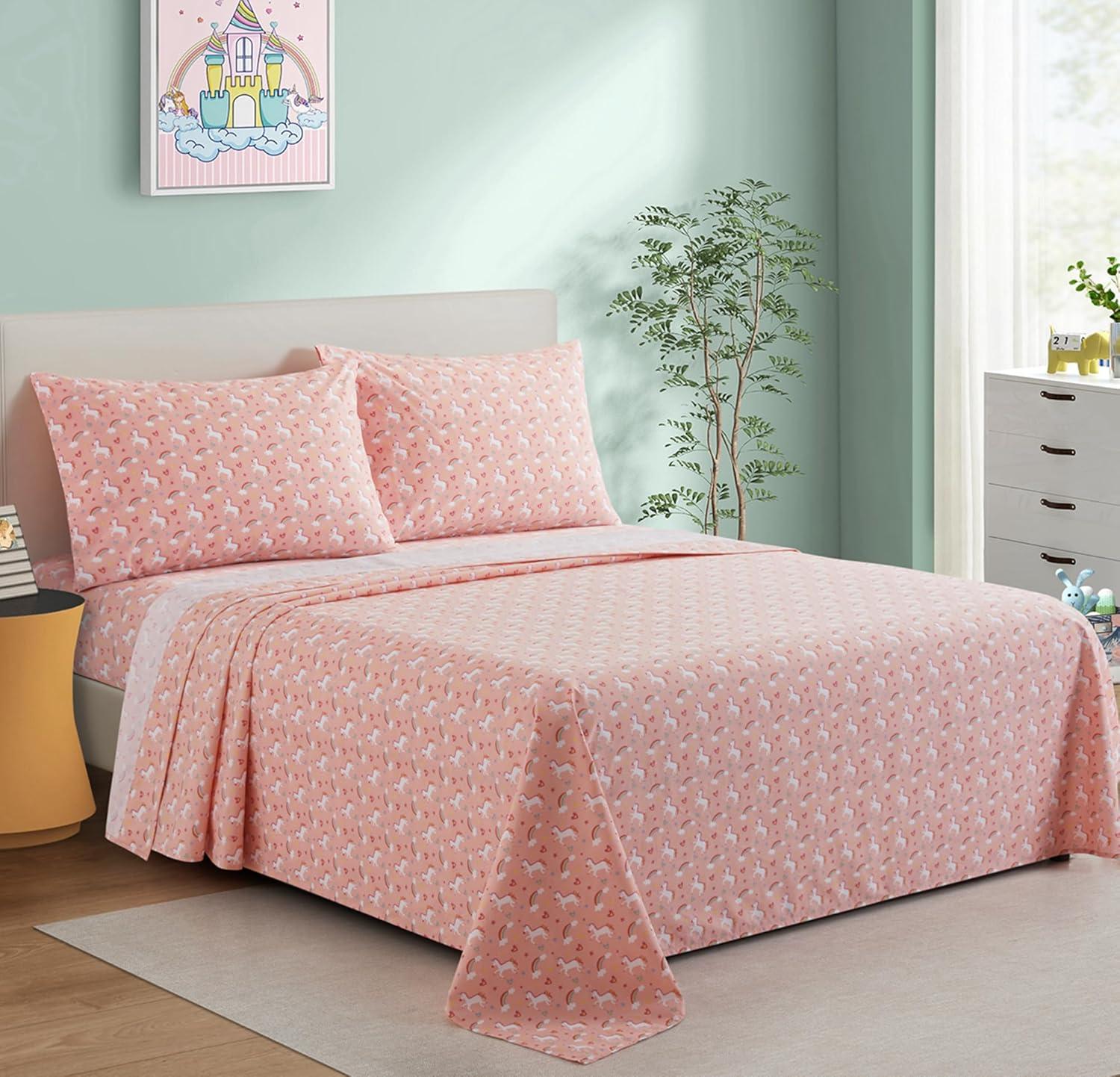 Marina Decoration Percale Machine Printed Animal Print Sheet Set