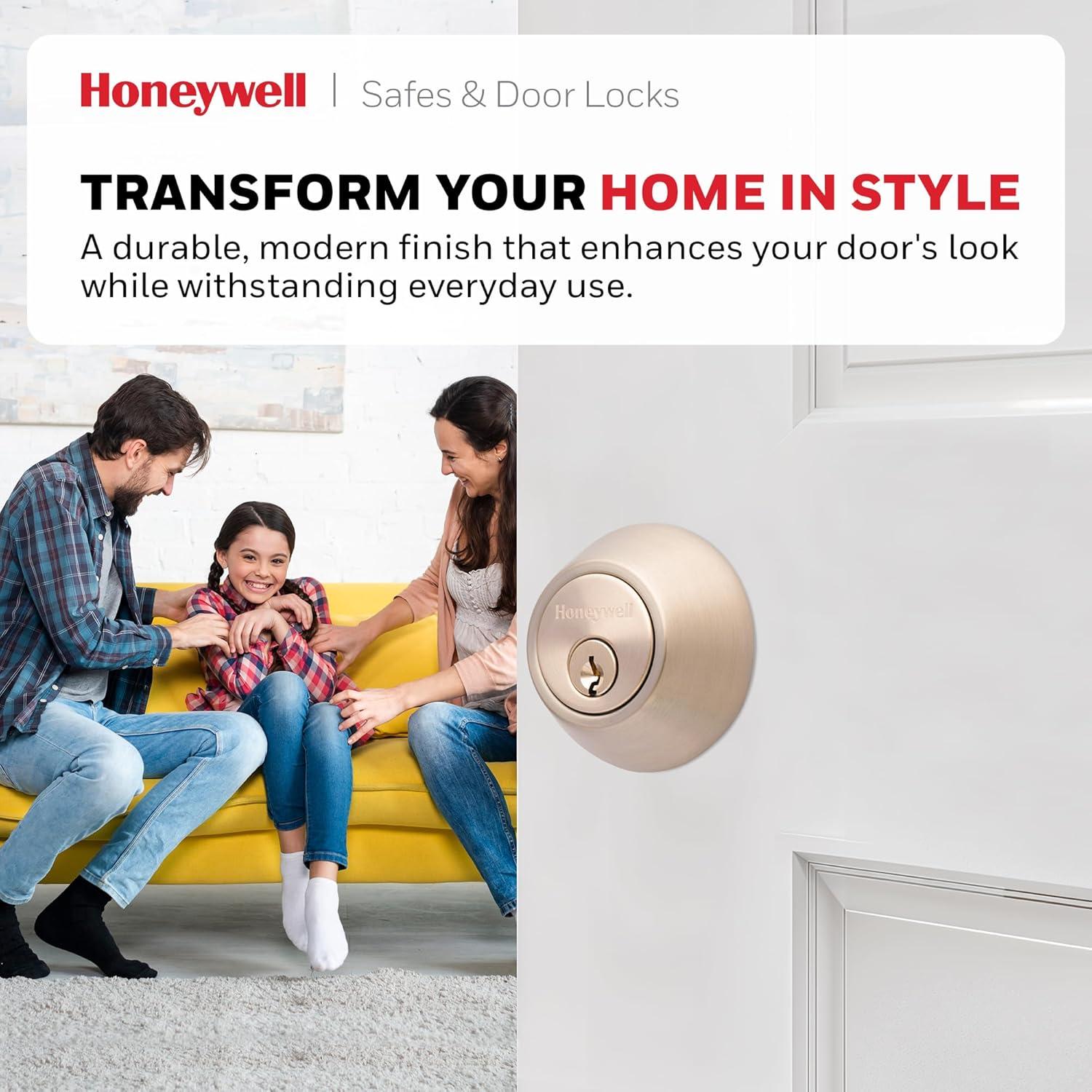Honeywell 8111309 Single Cylinder Deadbolt