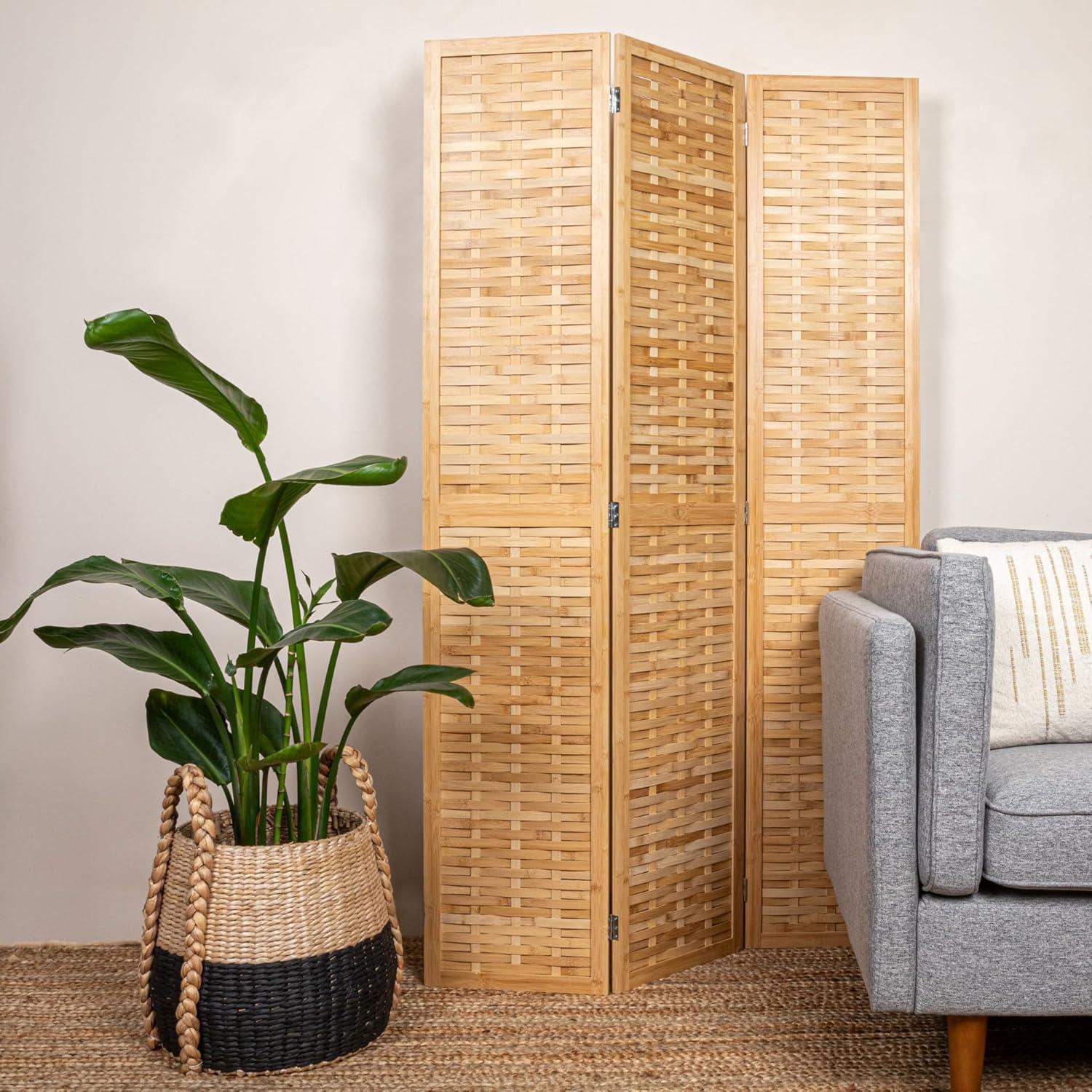 Bamboo Screen, Basket Weave