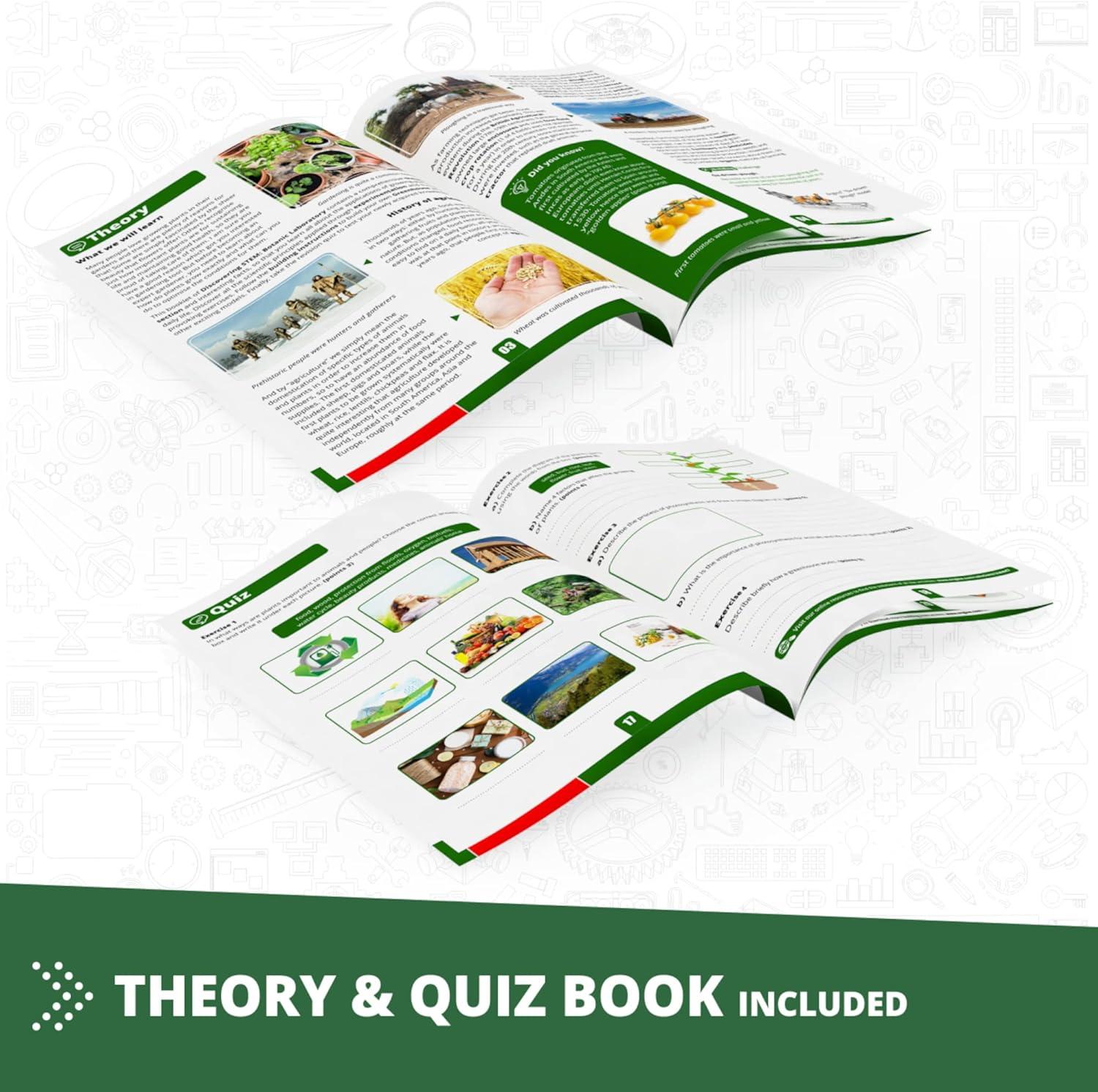 Engino- STEM Toys, Construction Toys for Kids 9+, Botanic Laboratory