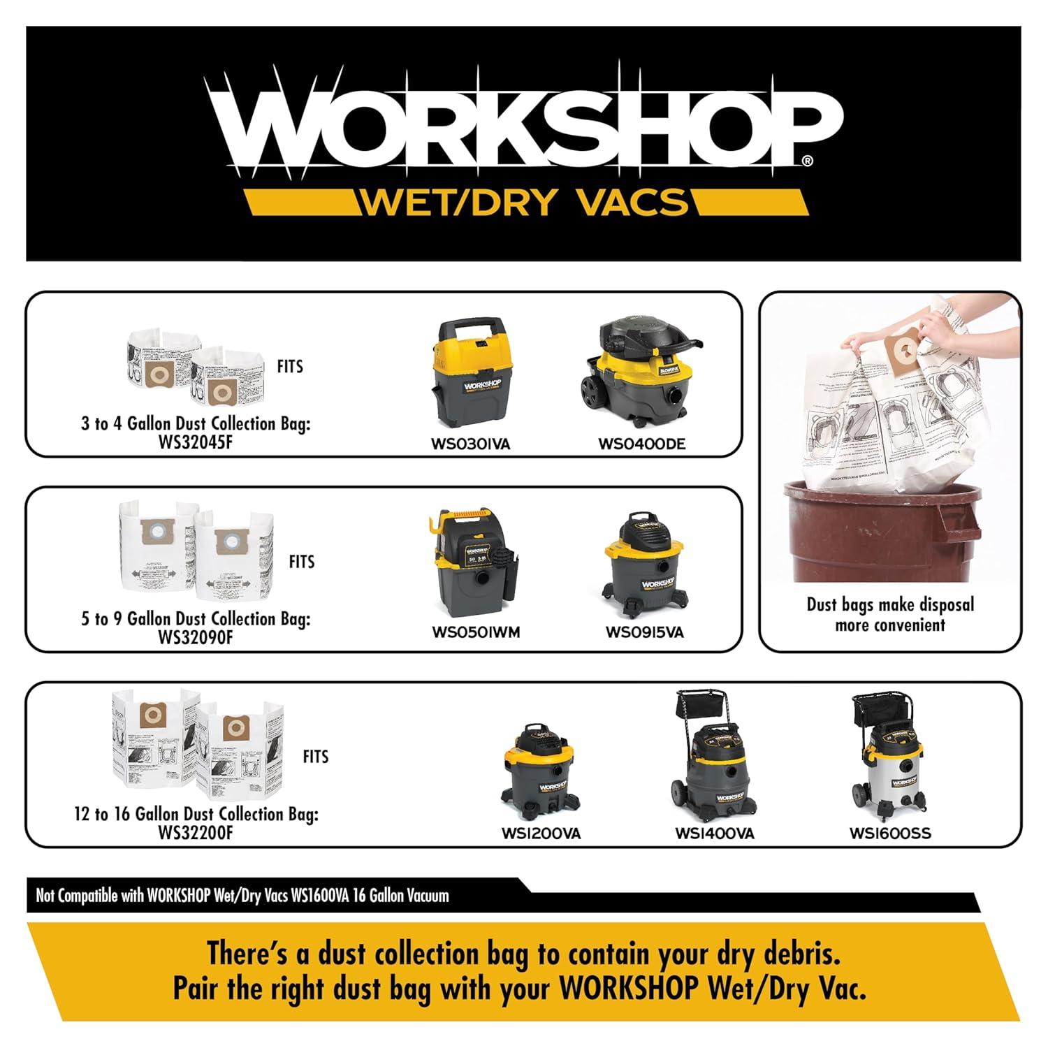 Extra Long Black Plastic Wet/Dry Vacuum Hose with Locking Tab