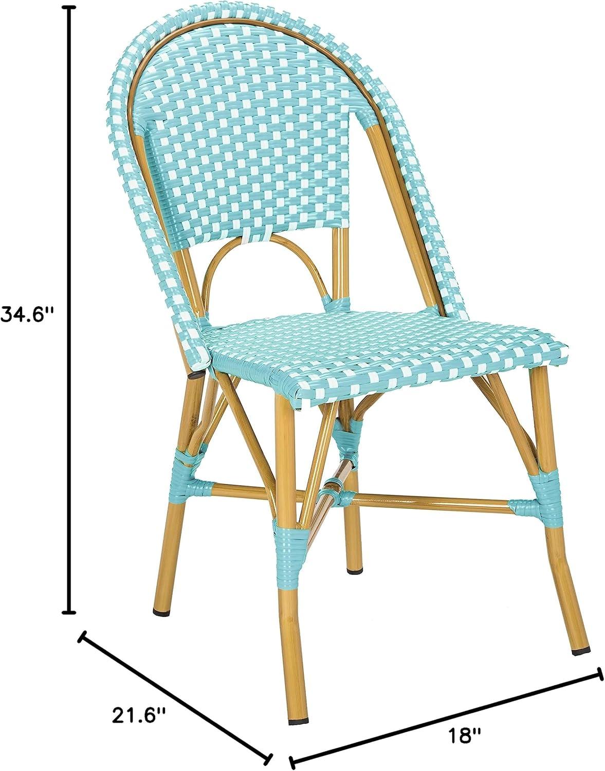 Salcha Indoor Outdoor French Bistro Side Chair (Set of 2)  - Safavieh