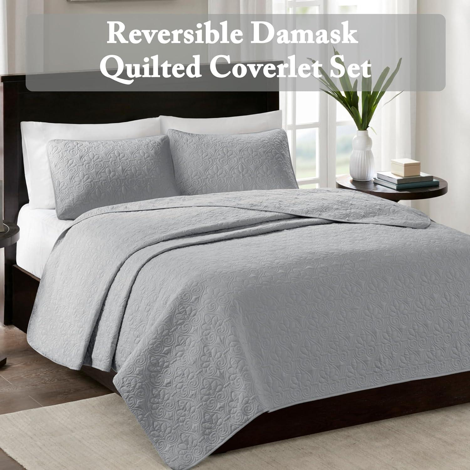 Madison Park Quebec Reversible Quilt Set