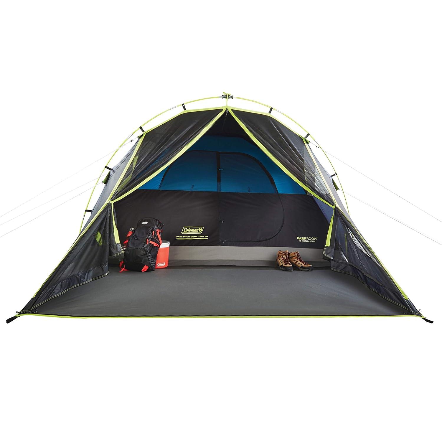 Carlsbad Fast Pitch Cabin Tent with Screen Room, 6-Person