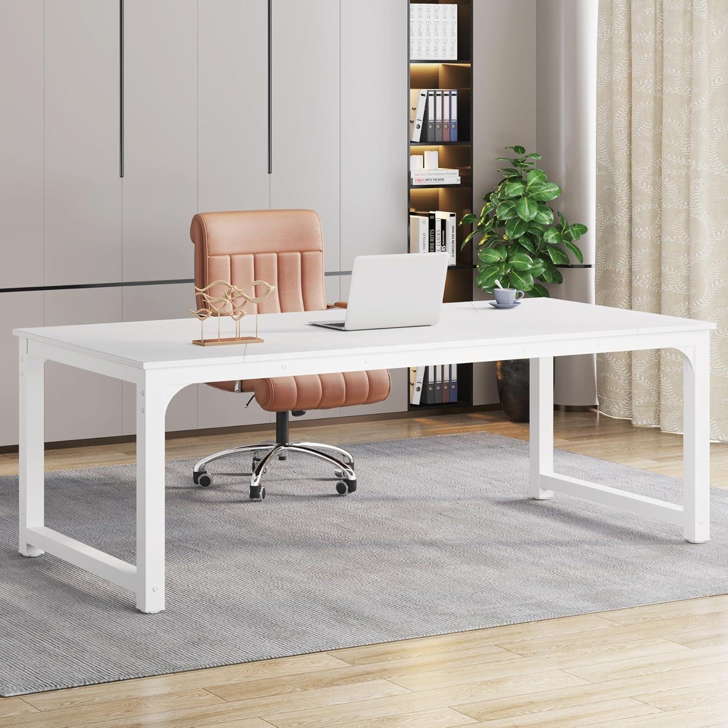 Tribesigns 78.7" Rectangular Office Desk