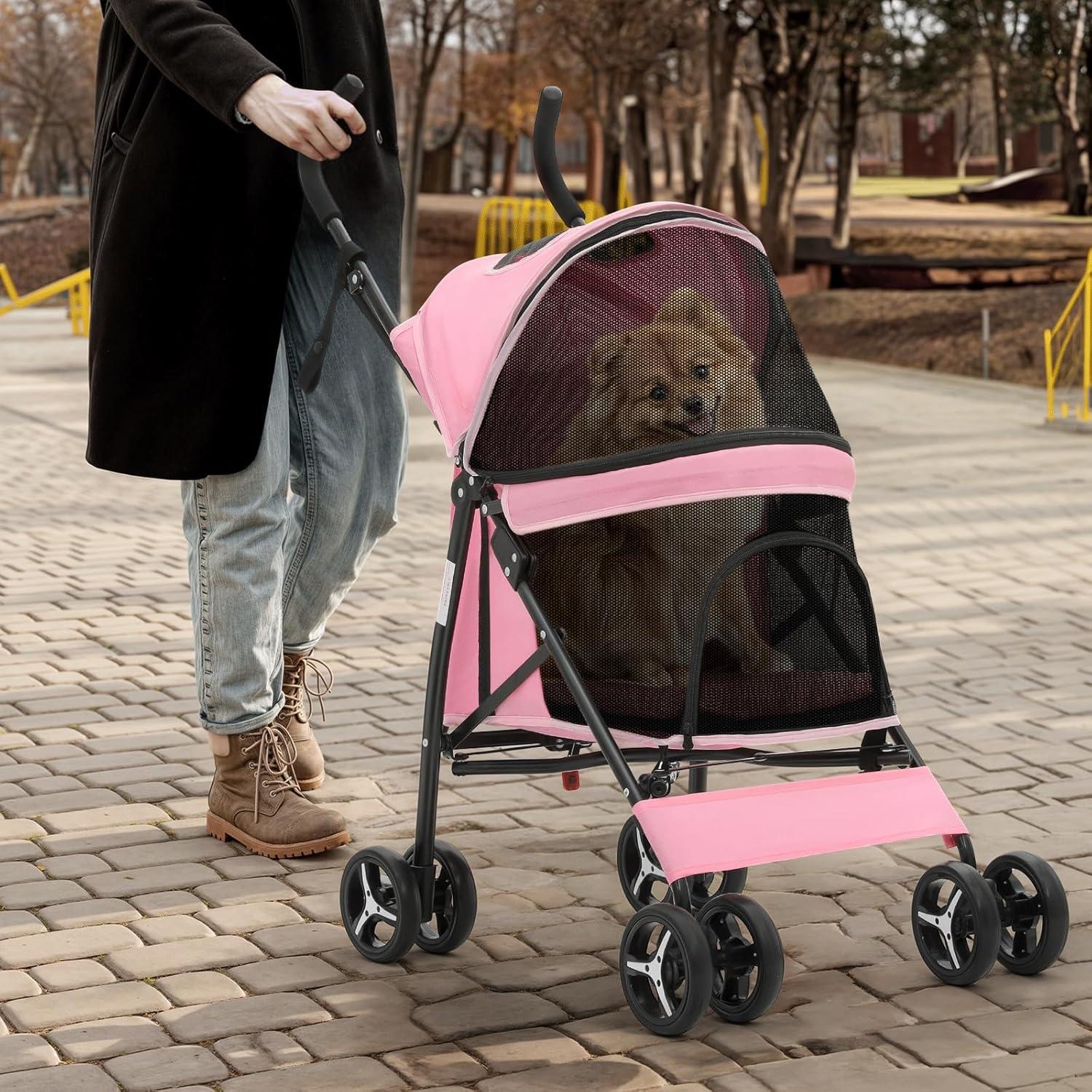 Foldable Pet Stroller