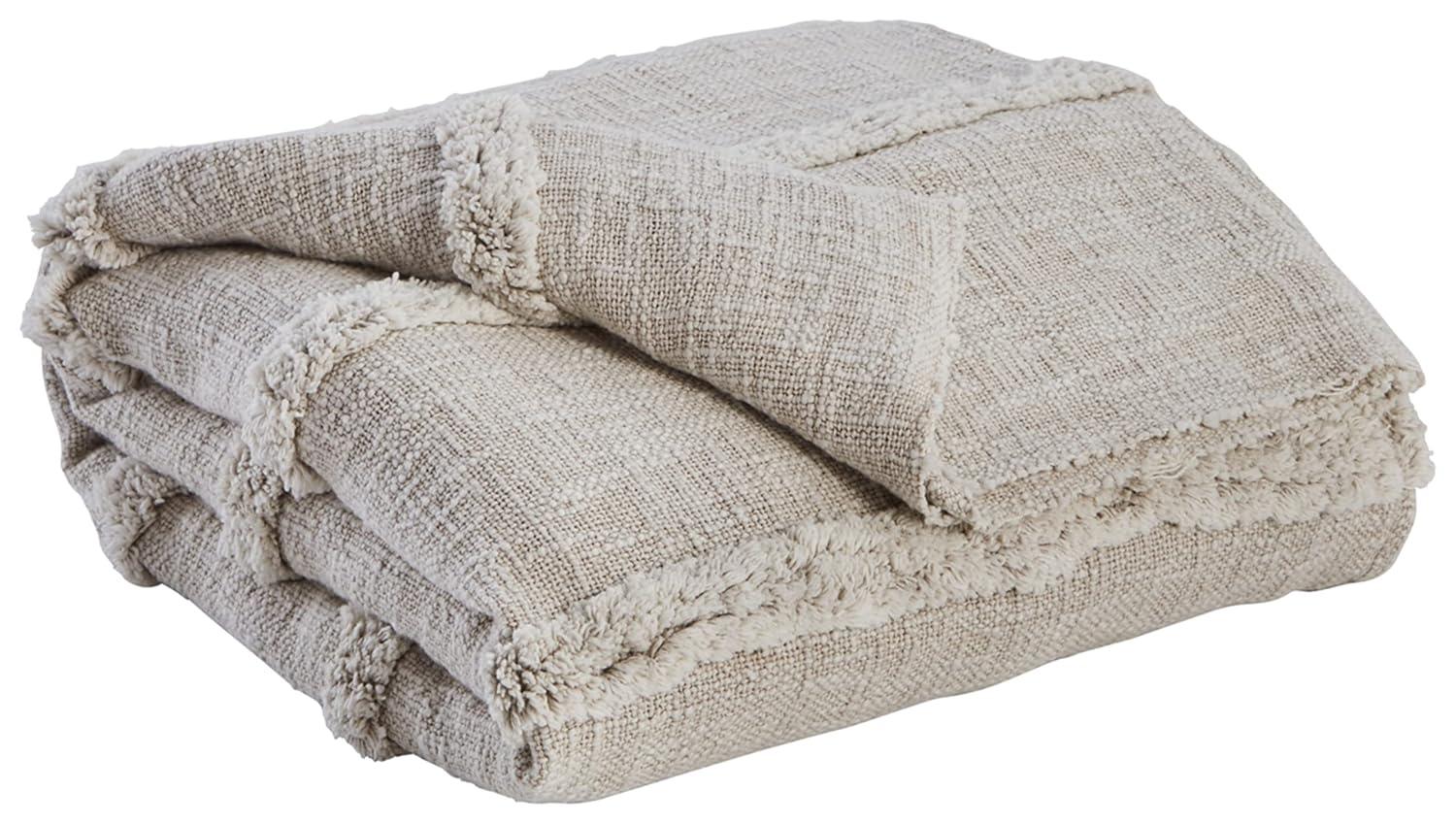 Signature Design by Ashley Casual Samsen Throw  Linen