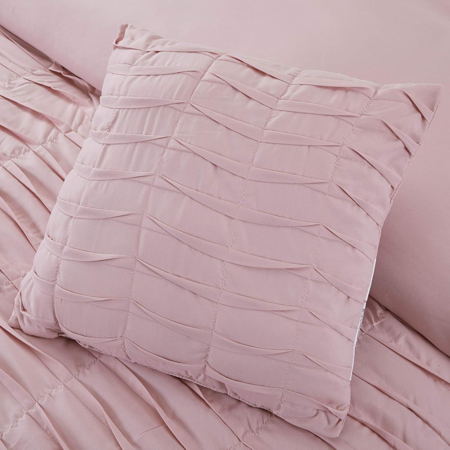 Amrapur Overseas Inc. Modern Threads Antonella 8-Piece Pleated Comforter Set