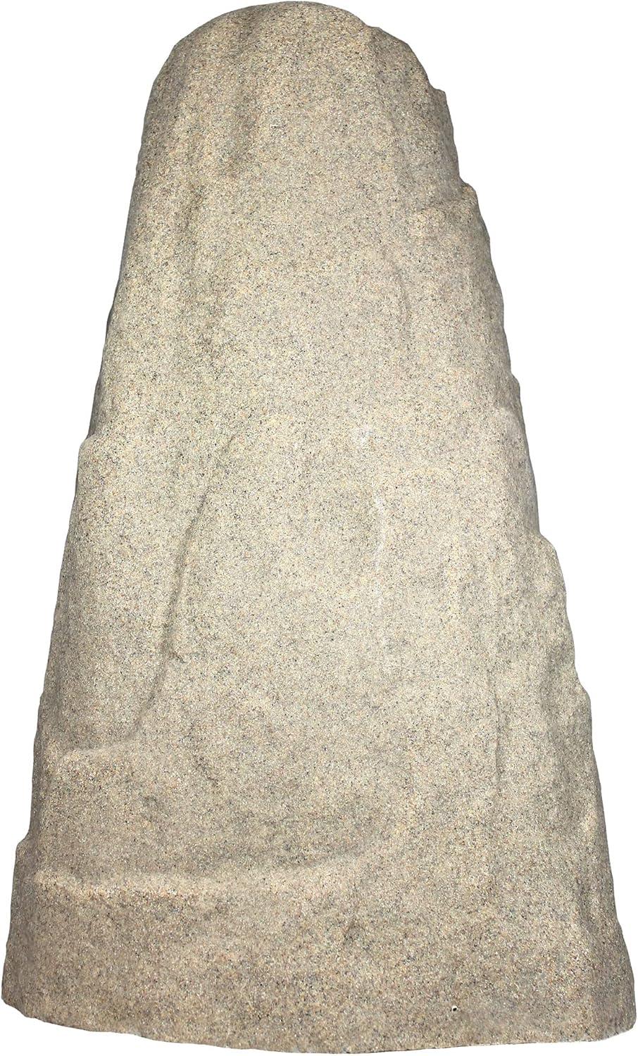 30.13" Resin Extra Large River Rock Statuary - Sand - Emsco