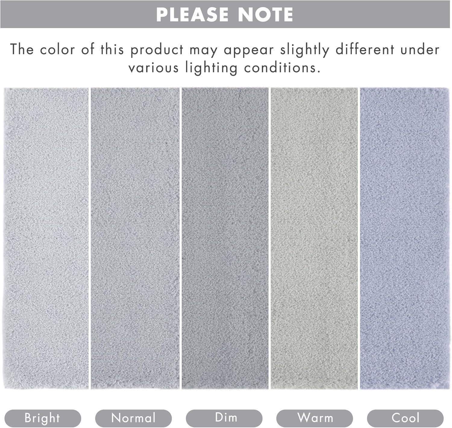 Madison Park Signature Marshmallow Quick Dry Bath Rug with Non-Slip Backing