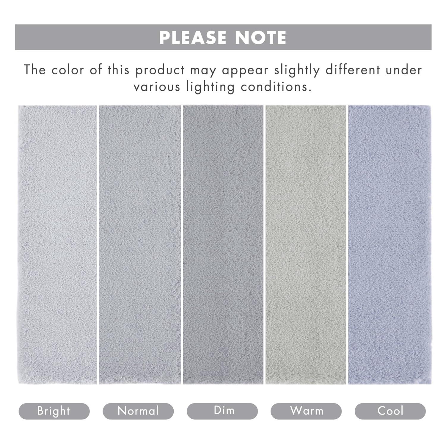 Madison Park Signature Marshmallow Quick Dry Bath Rug with Non-Slip Backing