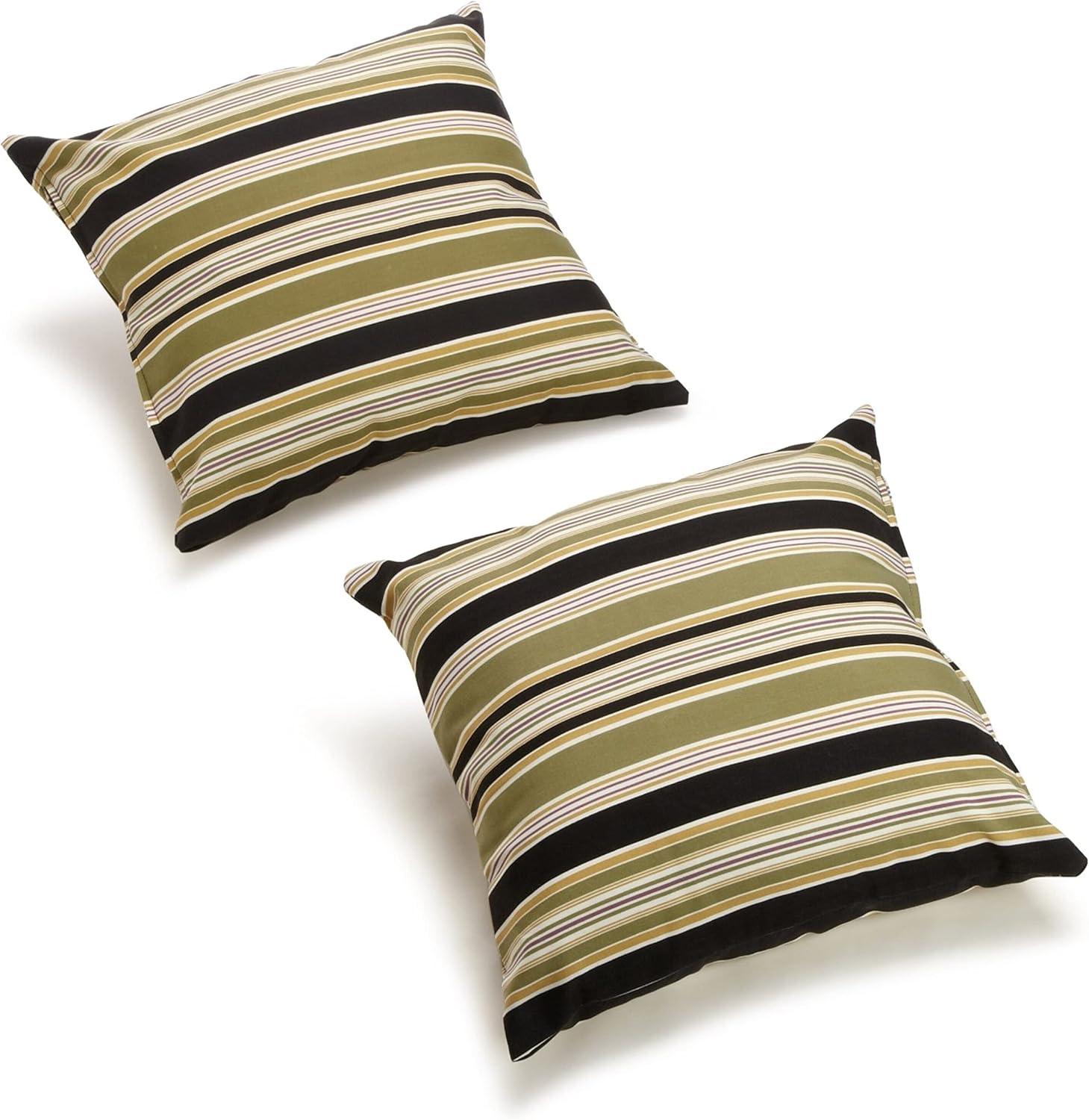 Indoor/Outdoor Reversible Throw Pillow