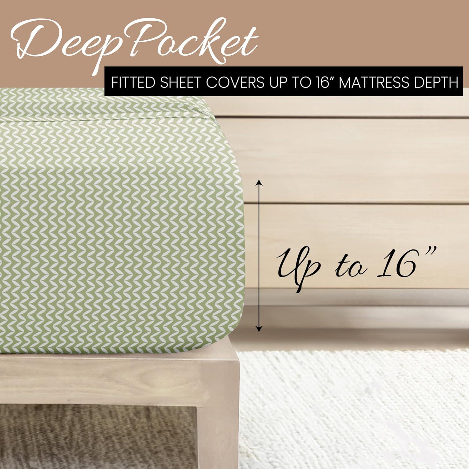 Simply Soft Chevron Geo Pattern Sheet Set