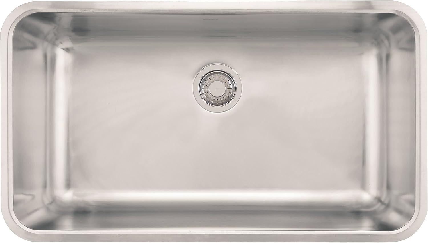 Grande 32.75" L x 18.75" W Undermount Kitchen Sink