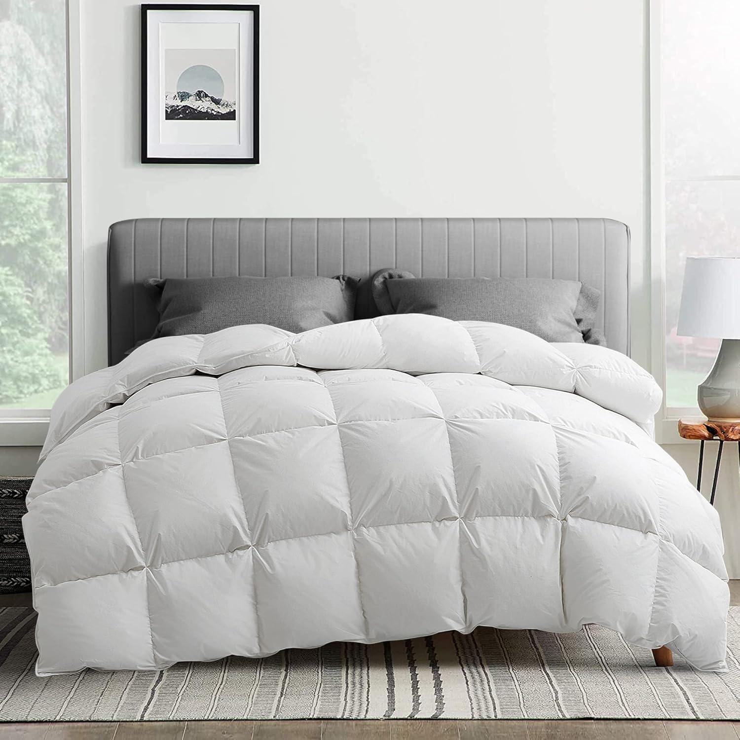 Alwyn Home 600in³/oz Fill Power Winter Goose Down Comforter