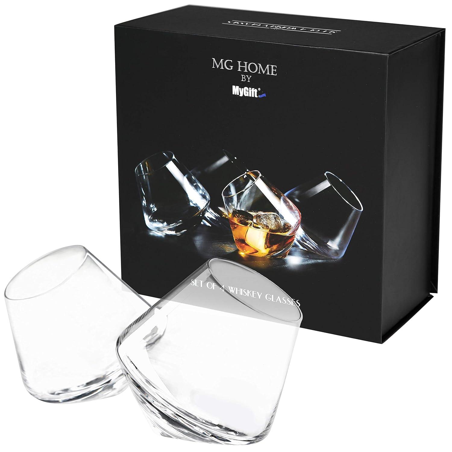 MyGift 35oz. Wine Glass Set (Set of 4)