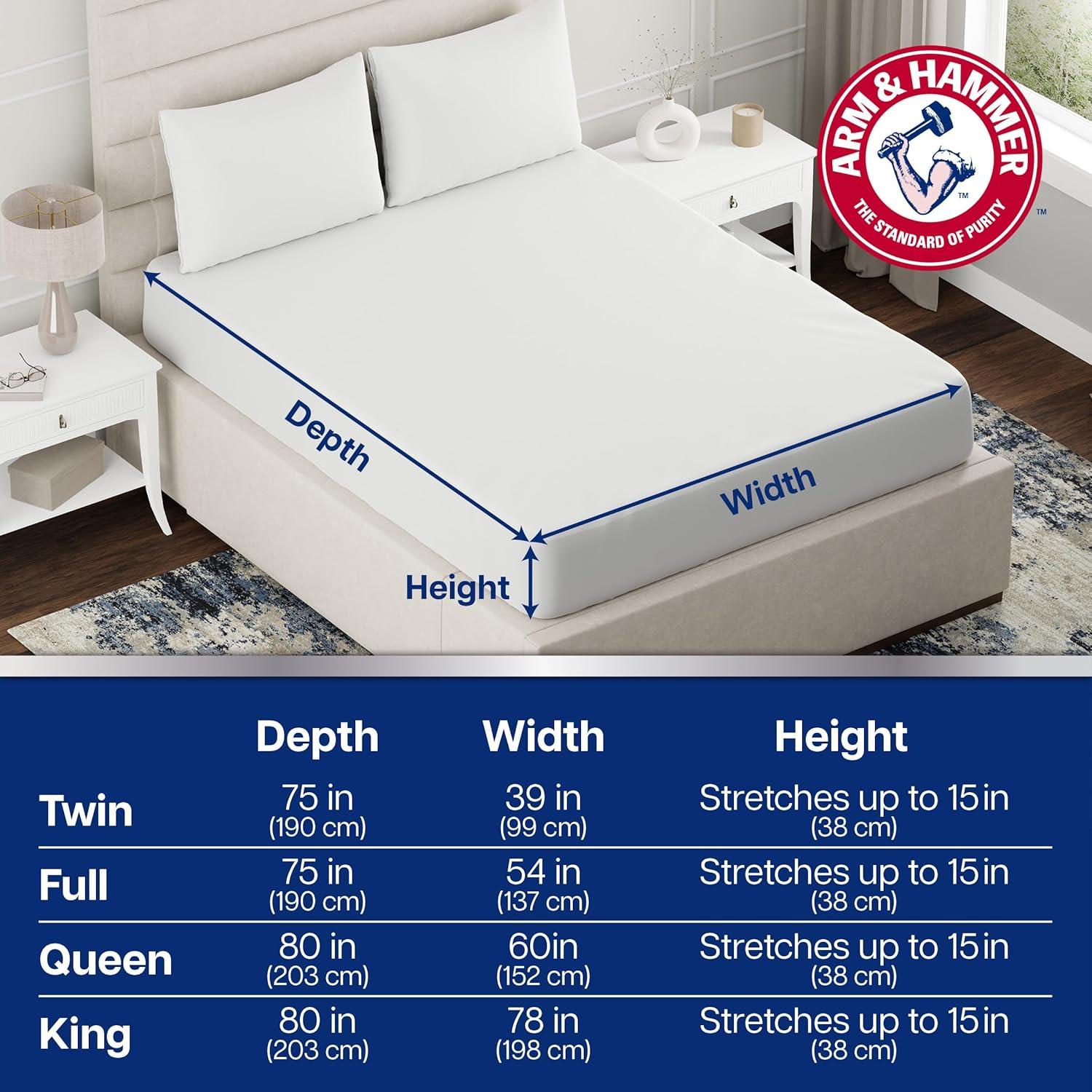 Arm & Hammer Arm & Hammer Cooling Comfort Fitted Mattress Protector