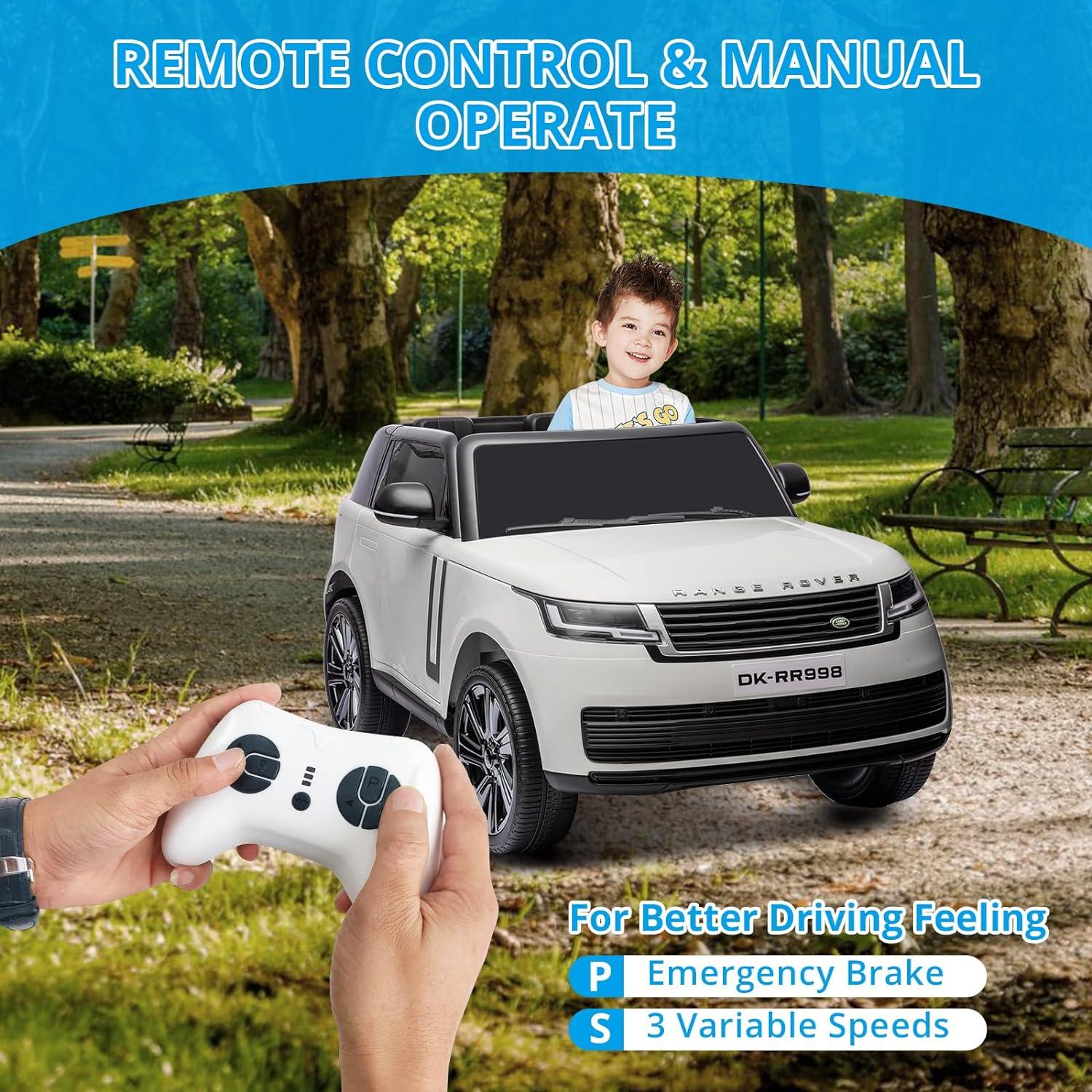 Hetoy 2 Seater Ride On Car For Kids