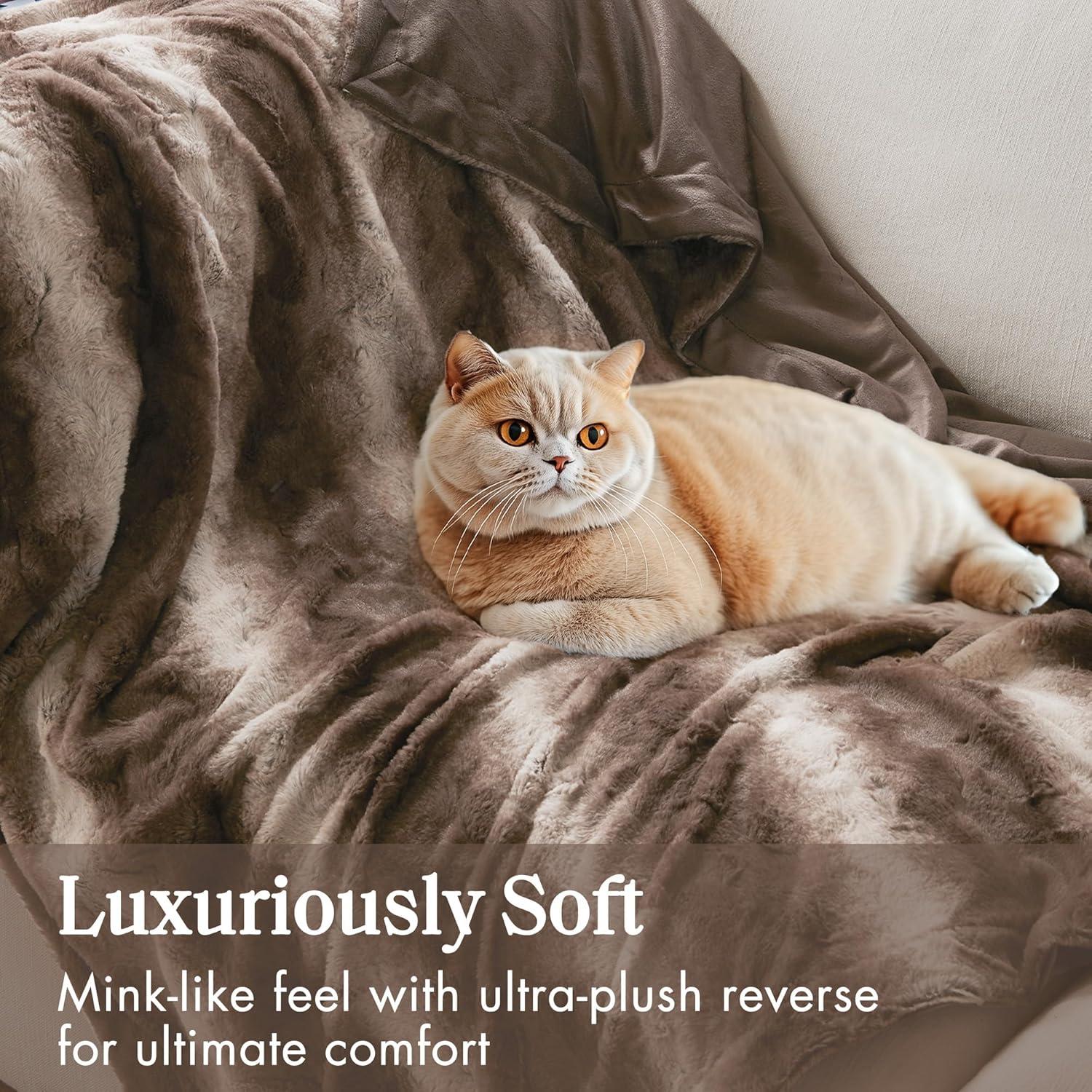 Zuri Oversized Faux Fur Throw