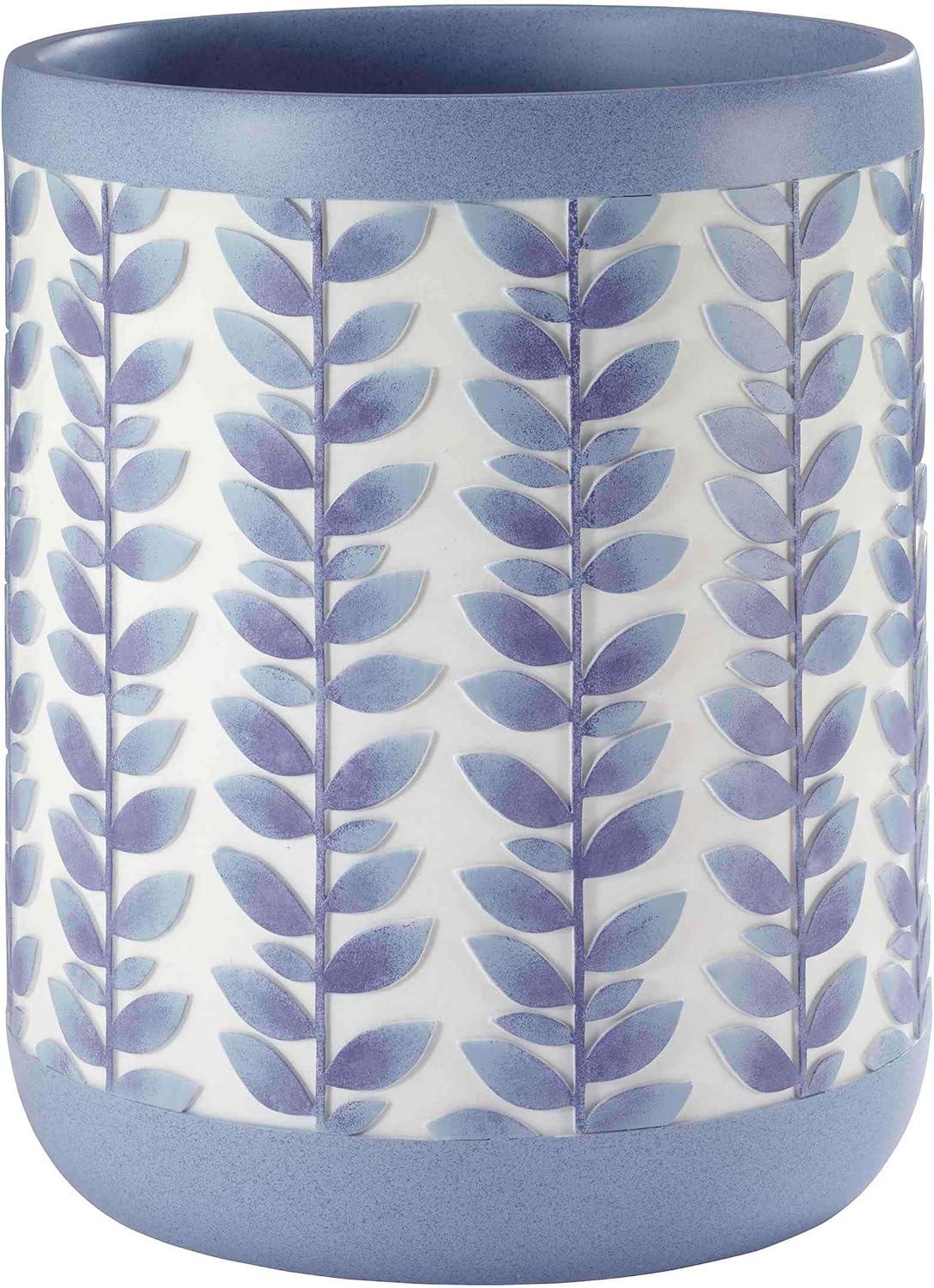 Avanti Linens Monterey Blue Wastebasket