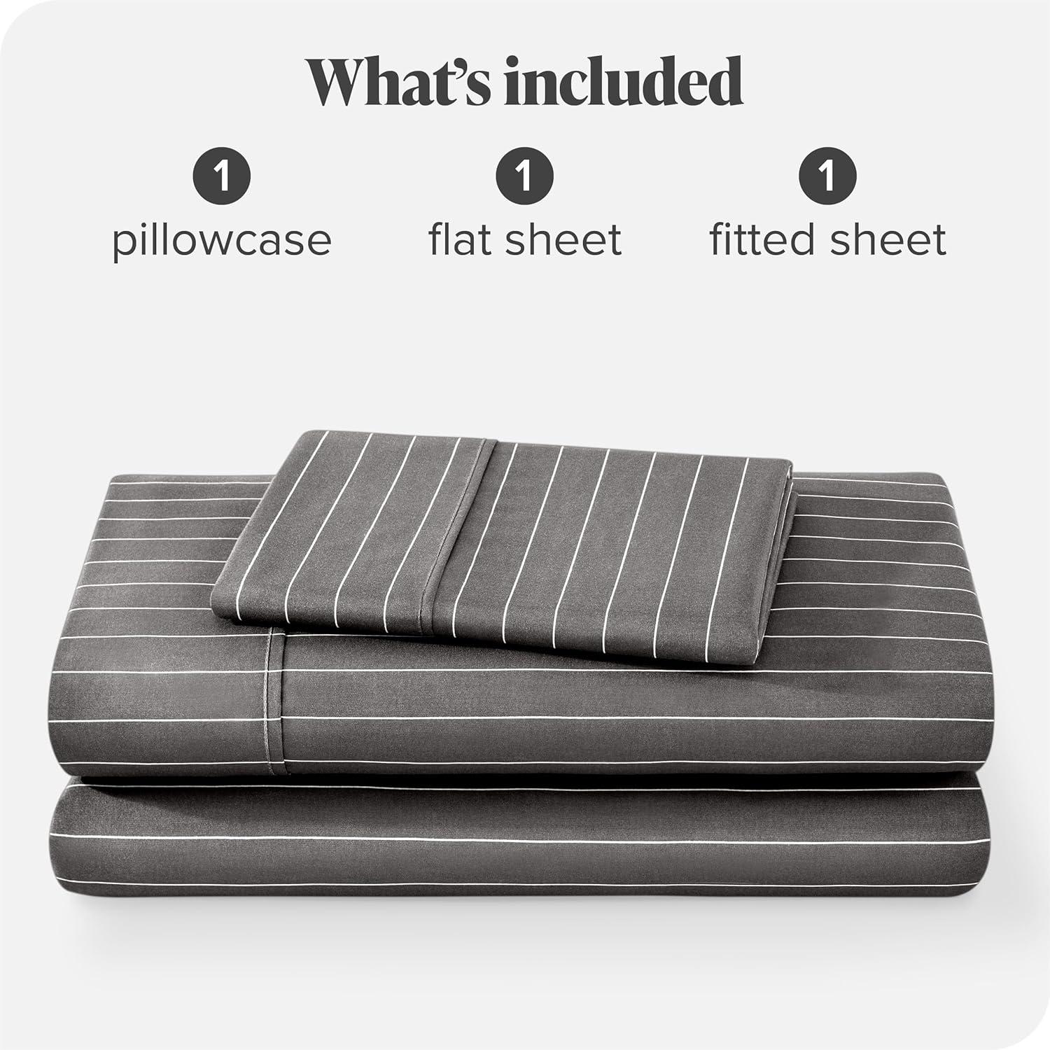 Bare Home Sheet Set - Luxury 1800 Ultra-Soft Microfiber Bed Sheets - Double Brushed - Deep Pockets - Easy Fit