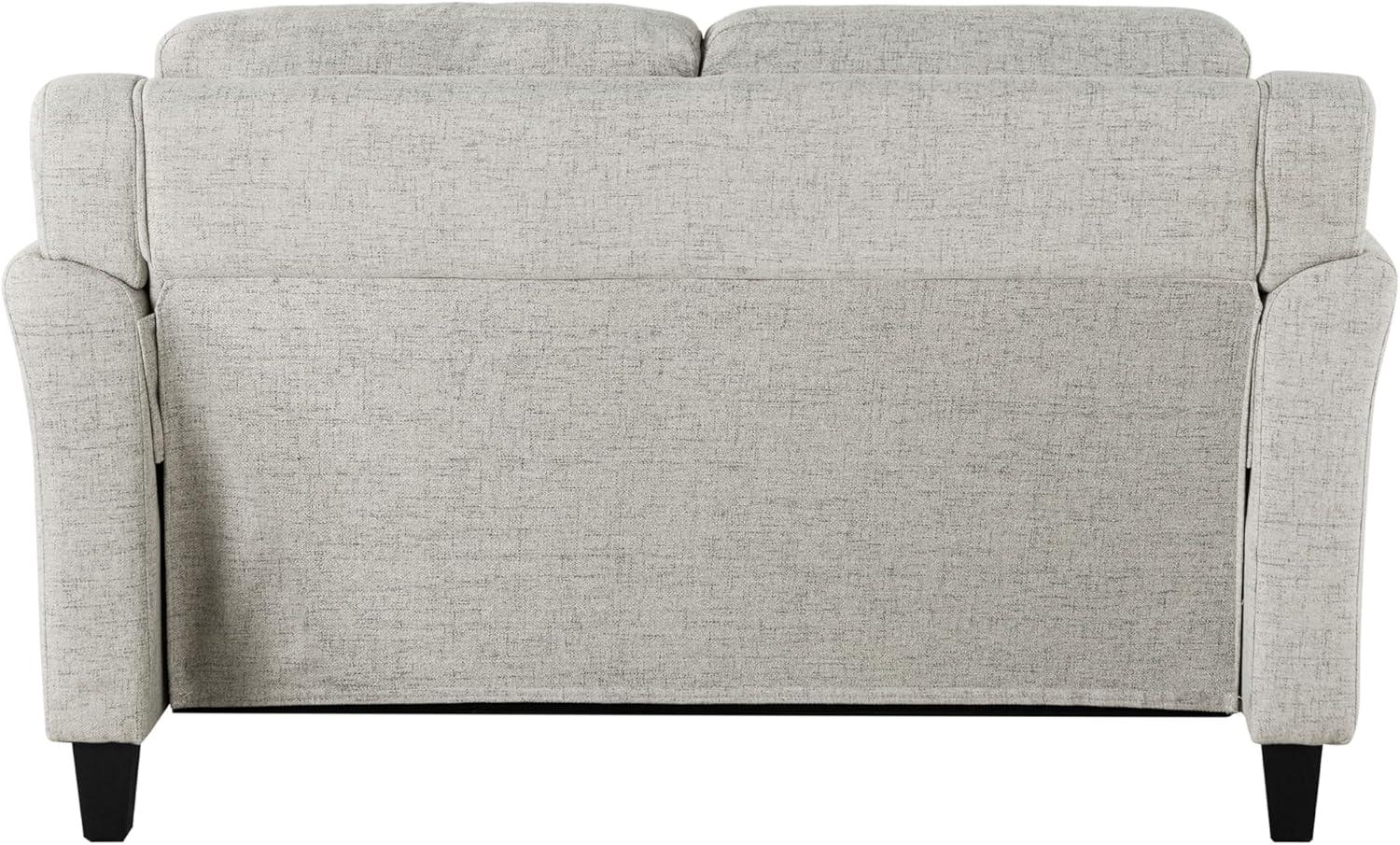 Lifestyle Solutions Harper Loveseat Woven Beige