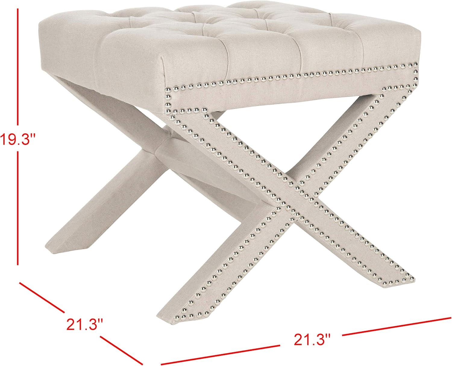 Hahn Upholstered Ottoman