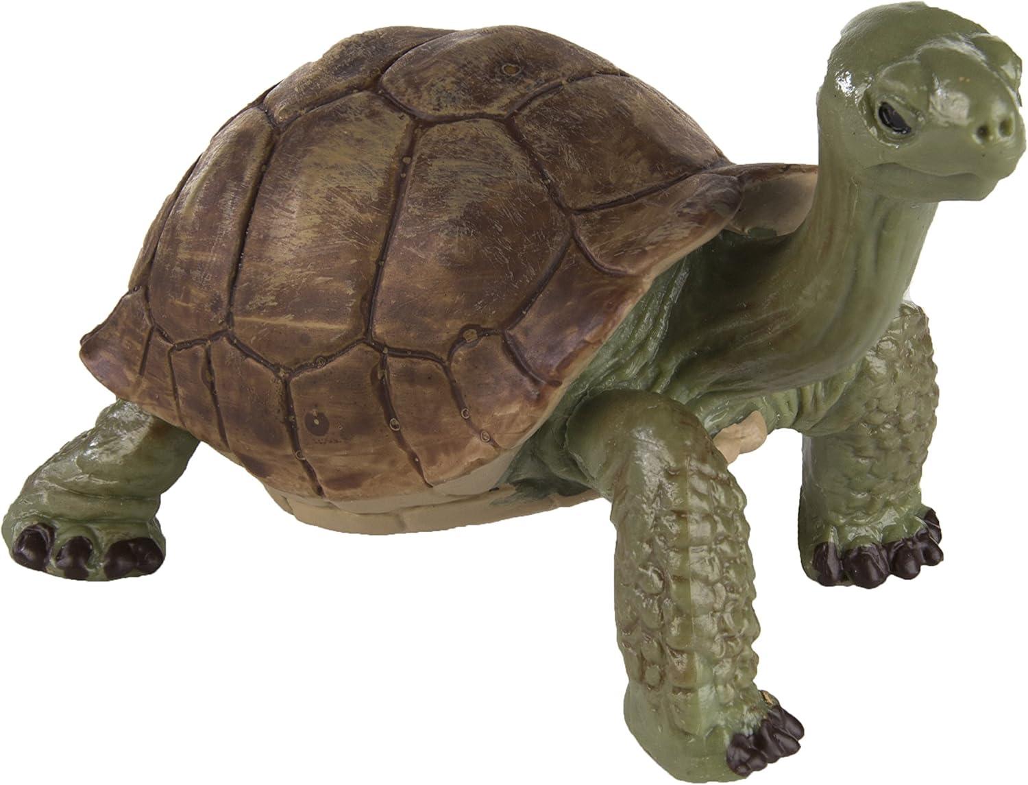 Safari Ltd. Giant Tortoise Figurine - Lifelike 3" Figure - Educational Toy for Boys, Girls, and Kids Ages 3+