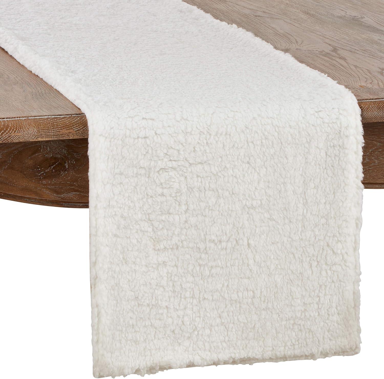 Saro Lifestyle Plush Dining Table Runner