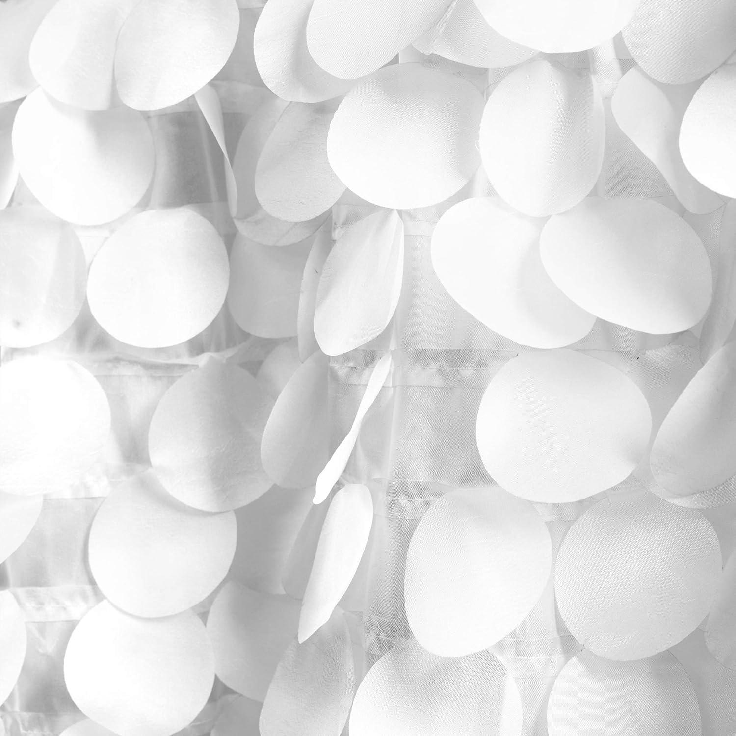 Lush Decor Gigi Scalloped Window Valance